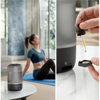 Philips | Humidifier | HU1510/03 Series 1000 | 19.6 W | Water tank capacity 3 L | Suitable for rooms up to 41 m | Ultrasonic | H Philips | Humidifier | HU1510/03 Series 1000 | 19.6 W | Water tank capacity 3 L | Suitable for rooms up to 41 m | Ultrasonic | H