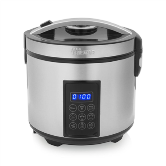 Tristar | Digital Rice and Steam Cooker | RK-6138 | 900 W | 2.2 L | Number of programs 7 | Grey Tristar | Digital Rice and Steam Cooker | RK-6138 | 900 W | 2.2 L | Number of programs 7 | Grey