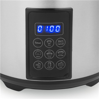 Tristar | Digital Rice and Steam Cooker | RK-6138 | 900 W | 2.2 L | Number of programs 7 | Grey Tristar | Digital Rice and Steam Cooker | RK-6138 | 900 W | 2.2 L | Number of programs 7 | Grey
