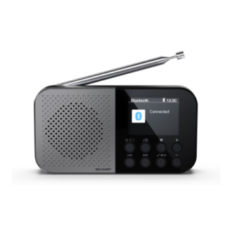 Sharp OSAKA Pocket/Handheld Portable Digital Radio | DR-P520(GY) | Bluetooth Sharp OSAKA Pocket/Handheld Portable Digital Radio | DR-P520(GY) | Bluetooth