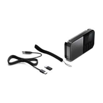 Sharp OSAKA Pocket/Handheld Portable Digital Radio | DR-P520(GY) | Bluetooth Sharp OSAKA Pocket/Handheld Portable Digital Radio | DR-P520(GY) | Bluetooth
