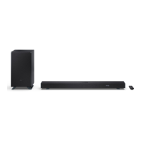 Sharp | 3.1.2 Dolby Atmos/DTS:X Soundbar with Wireless Subwoofer | HT-SBW53121(BK) | Bluetooth Sharp | 3.1.2 Dolby Atmos/DTS:X Soundbar with Wireless Subwoofer | HT-SBW53121(BK) | Bluetooth