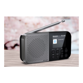 Sharp OSAKA Pocket/Handheld Portable Digital Radio | DR-P520(GY) | Bluetooth Sharp OSAKA Pocket/Handheld Portable Digital Radio | DR-P520(GY) | Bluetooth