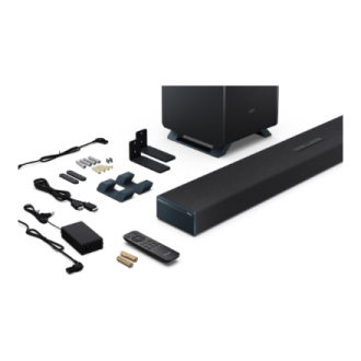 Sharp | 3.1.2 Dolby Atmos/DTS:X Soundbar with Wireless Subwoofer | HT-SBW53121(BK) | Bluetooth