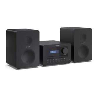 Sharp TOKYO FM Hi-Fi Micro System | XL-B514(BK) | AUX in | Bluetooth | CD player | FM radio Sharp TOKYO FM Hi-Fi Micro System | XL-B514(BK) | AUX in | Bluetooth | CD player | FM radio