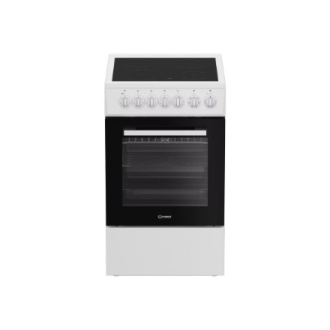 INDESIT Cooker | IS5V5GSW/P | Hob type Ceramic | Oven type Electric | White | Width 50 cm | Depth 60 cm | 55 L INDESIT Cooker | IS5V5GSW/P | Hob type Ceramic | Oven type Electric | White | Width 50 cm | Depth 60 cm | 55 L