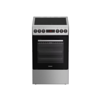 INDESIT Cooker | IS5V8CSX/P | Hob type Ceramic | Oven type Electric | Stainless Steel | Width 50 cm | Grilling | Depth 60 cm | 5 INDESIT Cooker | IS5V8CSX/P | Hob type Ceramic | Oven type Electric | Stainless Steel | Width 50 cm | Grilling | Depth 60 cm | 5