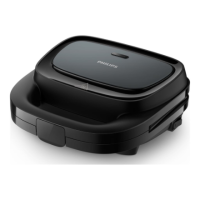 Philips Sandwich Maker | HD2331/90 3000 Series | 750 W | Number of plates 1 | Black Philips Sandwich Maker | HD2331/90 3000 Series | 750 W | Number of plates 1 | Black