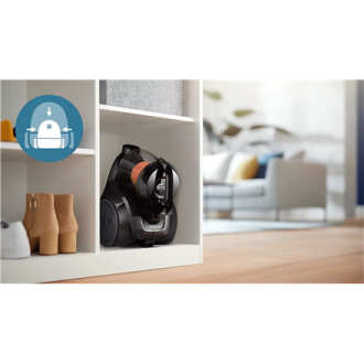 Philips | Vacuum cleaner | XB1142/10 1000 series | Bagless | Power 800 W | Dust capacity 1.3 L | Rich black/Coral moody Philips | Vacuum cleaner | XB1142/10 1000 series | Bagless | Power 800 W | Dust capacity 1.3 L | Rich black/Coral moody