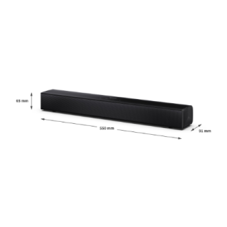 Sharp Compact 2.0 Soundbar | HT-SB121 | 120 W | Bluetooth | Wireless connection | Black Sharp Compact 2.0 Soundbar | HT-SB121 | 120 W | Bluetooth | Wireless connection | Black