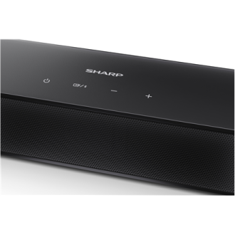 Sharp Compact 2.0 Soundbar | HT-SB121 | 120 W | Bluetooth | Wireless connection | Black Sharp Compact 2.0 Soundbar | HT-SB121 | 120 W | Bluetooth | Wireless connection | Black