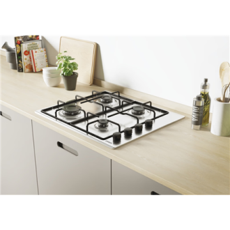 Candy Hob | Idea CHW6LBX/4U2 | Gas | Number of burners/cooking zones 4 | Knob | Stainless Steel Candy Hob | Idea CHW6LBX/4U2 | Gas | Number of burners/cooking zones 4 | Knob | Stainless Steel