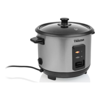 Tristar | RK-6146 | Rice cooker | 400 W | 1 L | Number of programs 0 | Black/Stainless steel Tristar | RK-6146 | Rice cooker | 400 W | 1 L | Number of programs 0 | Black/Stainless steel