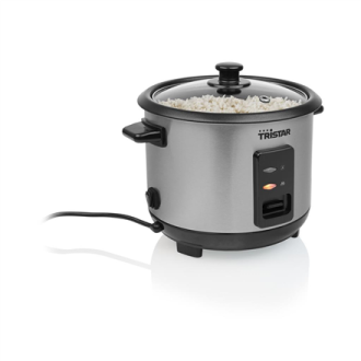 Tristar | RK-6146 | Rice cooker | 400 W | 1 L | Number of programs 0 | Black/Stainless steel Tristar | RK-6146 | Rice cooker | 400 W | 1 L | Number of programs 0 | Black/Stainless steel