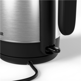Tristar | Kettle | WK-1348 | Electric | 2200 W | 1.7 L | Stainless steel | 360 rotational base | Black/Stainless Steel