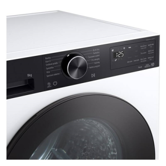 LG Dryer Machine | RHX5009TKB | Energy efficiency class Class B | Front loading | 9 kg | Digital | Heat pump | Depth 66 cm | Wi- LG Dryer Machine | RHX5009TKB | Energy efficiency class Class B | Front loading | 9 kg | Digital | Heat pump | Depth 66 cm | Wi-