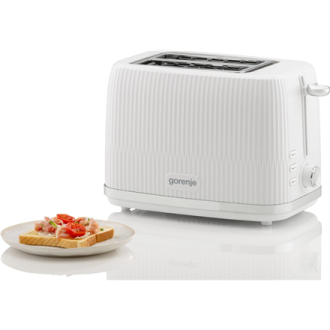 Gorenje Toaster | T850DPW | Number of slots 2 | Housing material Plastic | White Gorenje Toaster | T850DPW | Number of slots 2 | Housing material Plastic | White