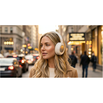 Muse Headphones | M-295 ANCW | Bluetooth | Over-Ear | Microphone | White | Noise canceling | Wireless Muse Headphones | M-295 ANCW | Bluetooth | Over-Ear | Microphone | White | Noise canceling | Wireless