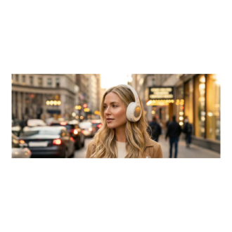 Muse Headphones | M-295 ANCW | Bluetooth | Over-Ear | Microphone | White | Noise canceling | Wireless Muse Headphones | M-295 ANCW | Bluetooth | Over-Ear | Microphone | White | Noise canceling | Wireless