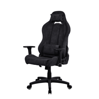 Arozzi Torretta Soft Fabric | Gaming Chair | Metal/Reinforced nylon | Pure Black Arozzi Torretta Soft Fabric | Gaming Chair | Metal/Reinforced nylon | Pure Black