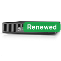 HP Renewed Grade A | ProDesk 400 G2 DM | Intel Core i3 | i3 6100T | 8 GB | SSD | 128 GB | Intel HD Graphics 530 | Windows 11 Hom