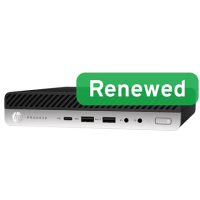 HP Renewed Grade A | ProDesk 600 G5 DM | Intel Core i3 | i3-9100T | 8 GB | NVMe | 128 GB | Intel UHD Graphics 630 | Windows 11 H HP Renewed Grade A | ProDesk 600 G5 DM | Intel Core i3 | i3-9100T | 8 GB | NVMe | 128 GB | Intel UHD Graphics 630 | Windows 11 H