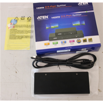 SALE OUT. Aten VS184A 4-Port 4K HDMI Splitter | SALE OUT. Aten | 4-Port 4K HDMI Splitter | VS184A | Warranty 24 month(s) | UNPAC SALE OUT. Aten VS184A 4-Port 4K HDMI Splitter | SALE OUT. Aten | 4-Port 4K HDMI Splitter | VS184A | Warranty 24 month(s) | UNPAC