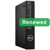 DELL Renewed Grade A | OptiPlex 3080 Micro | Intel Core i5 | i5 10500T | 8 GB | SSD | 256 GB | Intel UHD Graphics 630 | Windows 
