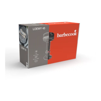 Barbecook Charcoal Barbecue Loewy 45, 43 x 43 x 97 cm | BC-CHA-1007 | Black Barbecook Charcoal Barbecue Loewy 45, 43 x 43 x 97 cm | BC-CHA-1007 | Black