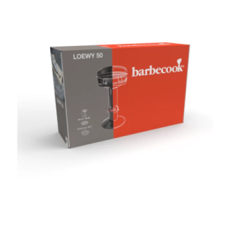 Barbecook Charcoal Barbecue Loewy 50, 51.5 x 56 x 99 cm | BC-CHA-1008 | Black Barbecook Charcoal Barbecue Loewy 50, 51.5 x 56 x 99 cm | BC-CHA-1008 | Black
