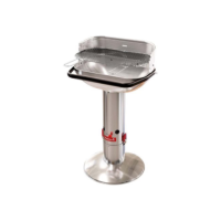 Barbecook Charcoal Barbecue Loewy 55, 59.8 x 35.4 x 101 cm | BC-CHA-1009 | Black