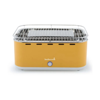 Barbecook Charcoal Table Grill Carlo , 44 x 33 x 21 cm | BC-CHA-1016 | Yellow Sunshine Barbecook Charcoal Table Grill Carlo , 44 x 33 x 21 cm | BC-CHA-1016 | Yellow Sunshine