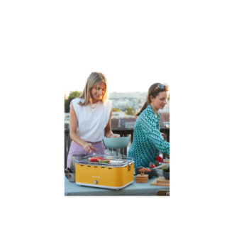 Barbecook Charcoal Table Grill Carlo , 44 x 33 x 21 cm | BC-CHA-1016 | Yellow Sunshine Barbecook Charcoal Table Grill Carlo , 44 x 33 x 21 cm | BC-CHA-1016 | Yellow Sunshine