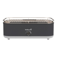 Barbecook Electric Grill E-Carlo | BC-ELE-1003 | Table | 2500 W | Midnight Grey