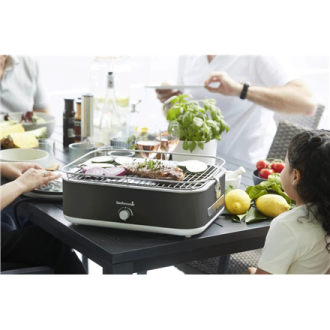 Barbecook Electric Grill E-Carlo | BC-ELE-1003 | Table | 2500 W | Midnight Grey Barbecook Electric Grill E-Carlo | BC-ELE-1003 | Table | 2500 W | Midnight Grey