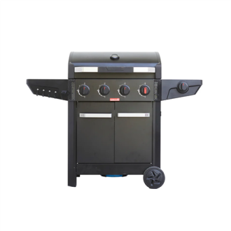 Barbecook Gas Barbecue Luca 412 with Cabinet and Sideburner, 145.4 x 60.3 x 112.3 cm | BC-GAS-3100 Barbecook Gas Barbecue Luca 412 with Cabinet and Sideburner, 145.4 x 60.3 x 112.3 cm | BC-GAS-3100
