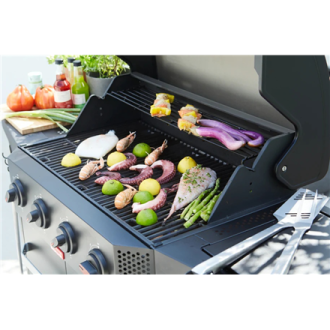 Barbecook Gas Barbecue Luca 412 with Cabinet and Sideburner, 145.4 x 60.3 x 112.3 cm | BC-GAS-3100 Barbecook Gas Barbecue Luca 412 with Cabinet and Sideburner, 145.4 x 60.3 x 112.3 cm | BC-GAS-3100