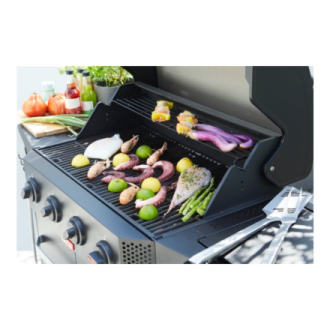 Barbecook Gas Barbecue Luca 412 with Cabinet and Sideburner, 145.4 x 60.3 x 112.3 cm | BC-GAS-3100 Barbecook Gas Barbecue Luca 412 with Cabinet and Sideburner, 145.4 x 60.3 x 112.3 cm | BC-GAS-3100