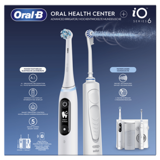 Oral-B Electric Toothbrush | iO6 & OxyJet | Rechargeable | For adults | Number of brush heads included 2 | Number of teeth brush Oral-B Electric Toothbrush | iO6 & OxyJet | Rechargeable | For adults | Number of brush heads included 2 | Number of teeth brush