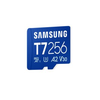 Samsung MicroSD card | T7 | 256 GB | microSDXC | Flash memory class U3, V30, A2 Samsung MicroSD card | T7 | 256 GB | microSDXC | Flash memory class U3, V30, A2