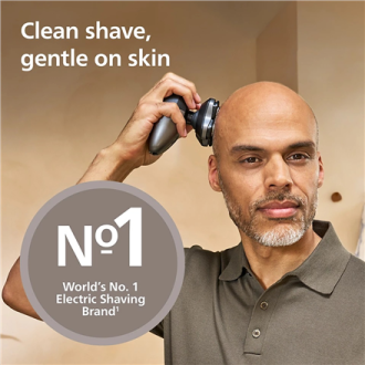 Philips Head Shaver | Pro 5000 Series HS5980/15 | Operating time (max) 60 min | Wet & Dry | Lithium | Deep Black Philips Head Shaver | Pro 5000 Series HS5980/15 | Operating time (max) 60 min | Wet & Dry | Lithium | Deep Black