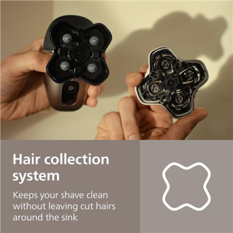 Philips Head Shaver | Pro 5000 Series HS5980/15 | Operating time (max) 60 min | Wet & Dry | Lithium | Deep Black Philips Head Shaver | Pro 5000 Series HS5980/15 | Operating time (max) 60 min | Wet & Dry | Lithium | Deep Black