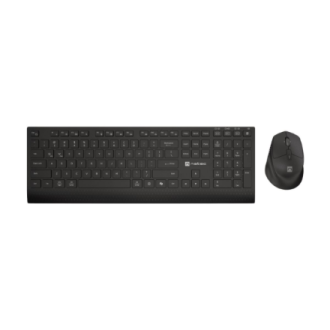 Natec Keyboard and Mouse | Stringray 2 | Keyboard and Mouse Set | Wireless | US | Black Natec Keyboard and Mouse | Stringray 2 | Keyboard and Mouse Set | Wireless | US | Black