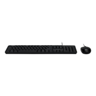 Acer Combo 100, AKW900 + AMW920 | Keyboard and Mouse Set | Wired | Mouse included | US International | Black | Retail Pack Acer Combo 100, AKW900 + AMW920 | Keyboard and Mouse Set | Wired | Mouse included | US International | Black | Retail Pack
