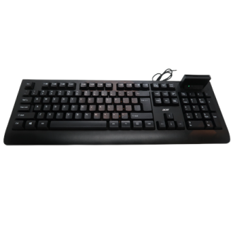 Acer AKW320 | Keyboard | Wired | US | Smart Card Reader | Black | Retil pack Acer AKW320 | Keyboard | Wired | US | Smart Card Reader | Black | Retil pack