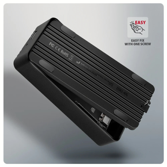 AXAGON USB-C 40Gbps external enclosure for M.2 NVMe SSD | EEM2-40G AXAGON USB-C 40Gbps external enclosure for M.2 NVMe SSD | EEM2-40G