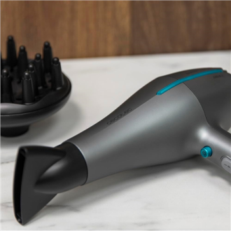 Cecotec Hair dryer | IoniCare 5300 Maxi Aura Black | 2200 W | Number of temperature settings 3 | Ionic function | Black/Grey | D Cecotec Hair dryer | IoniCare 5300 Maxi Aura Black | 2200 W | Number of temperature settings 3 | Ionic function | Black/Grey | D