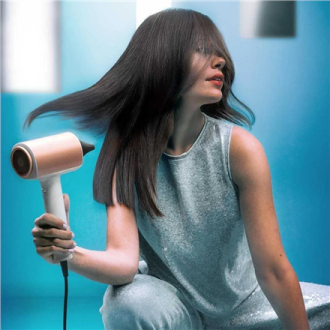 Cecotec Hair dryer | DryGlam Nano Plasma | 1600 W | Number of temperature settings 3 | Ionic function | Black/Rose Gold | Diffus Cecotec Hair dryer | DryGlam Nano Plasma | 1600 W | Number of temperature settings 3 | Ionic function | Black/Rose Gold | Diffus