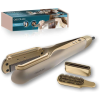Cecotec Air Straightener | AirLisse 2in1 ForceDry Champagne | Ceramic heating system | Number of heating levels 4 | 1000 W | Bei Cecotec Air Straightener | AirLisse 2in1 ForceDry Champagne | Ceramic heating system | Number of heating levels 4 | 1000 W | Bei