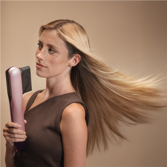 Cecotec Air Straightener | AirLisse 2in1 ForceDry Champagne | Ceramic heating system | Number of heating levels 4 | 1000 W | Bei Cecotec Air Straightener | AirLisse 2in1 ForceDry Champagne | Ceramic heating system | Number of heating levels 4 | 1000 W | Bei